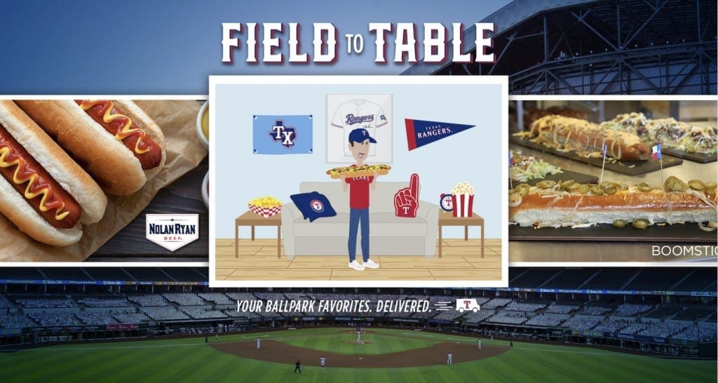 You Can Get Texas Rangers Ballpark Food Delivered Straight From