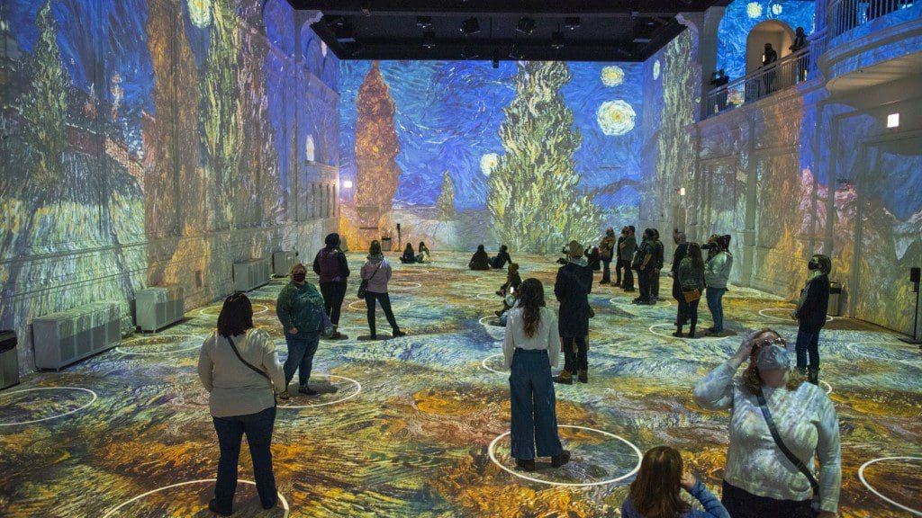 Picture of the Van Gogh Immersive Experience