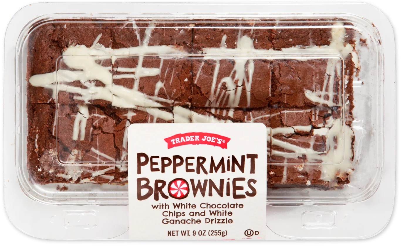 Peppermint Brownies from Trader Joe's
