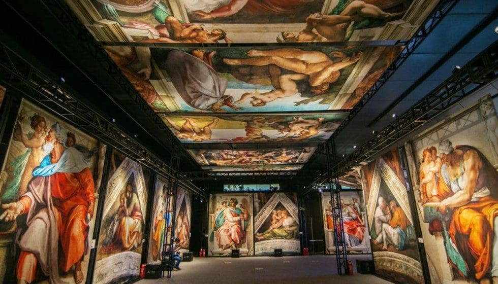 Image of Michelangelo's Sistine Chapel Exhibition